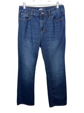 Old Navy Girls 16 Plus Straight Leg Jeans Adjustable Waist